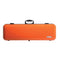 GEWA Air 2.1 4/4 Oblong Violin Case Orange/Black High Gloss w/ Subway Handle