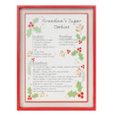 Melrose Framed Grandma's Sugar Cookie Recipe 16.5"H