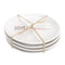 Melrose Stoneware Three French Hens Holiday Plate (Set of 4)
