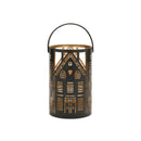 Melrose Punched Metal House Lantern (Set of 3)