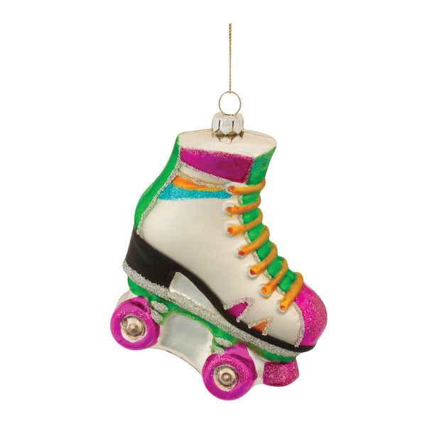Melrose Retro Roller Skate Ornament (Set of 12)