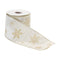 Melrose Elegant Snowflake Ribbon (Set of 2)