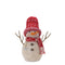 Melrose Snowman Decor with Hat and Scarf (Set of 2)