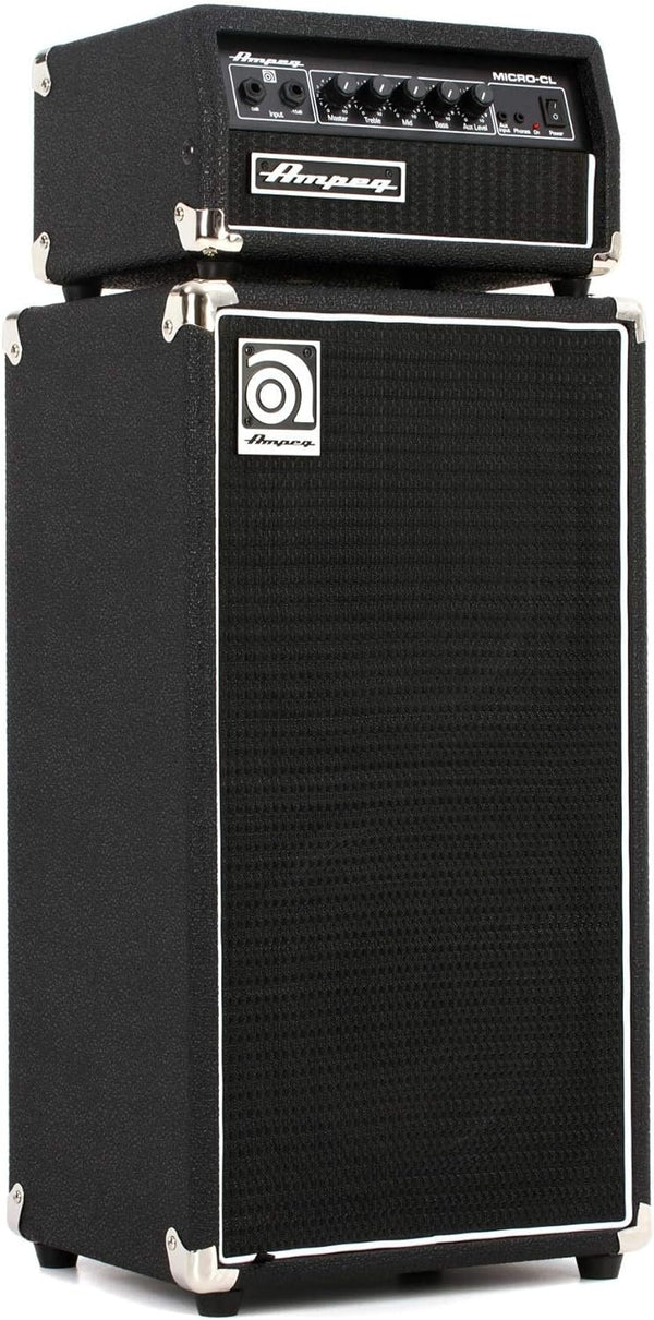 Ampeg Micro-CL 100 Watt 2x10" Mini Bass Stack with Solid-State Head