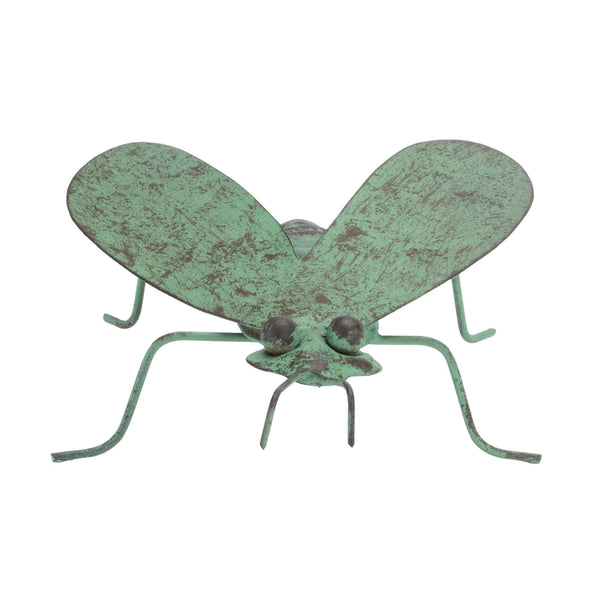 Melrose Iron Metal Bumble Bee Garden Accent (Set of 2)