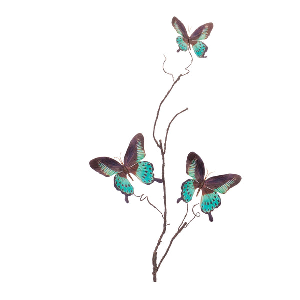 Melrose Butterfly Twig Spray (Set of 6)