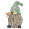 Melrose Stone Garden Gnome Figurine with Bird and Lantern Accent (Set of 4)