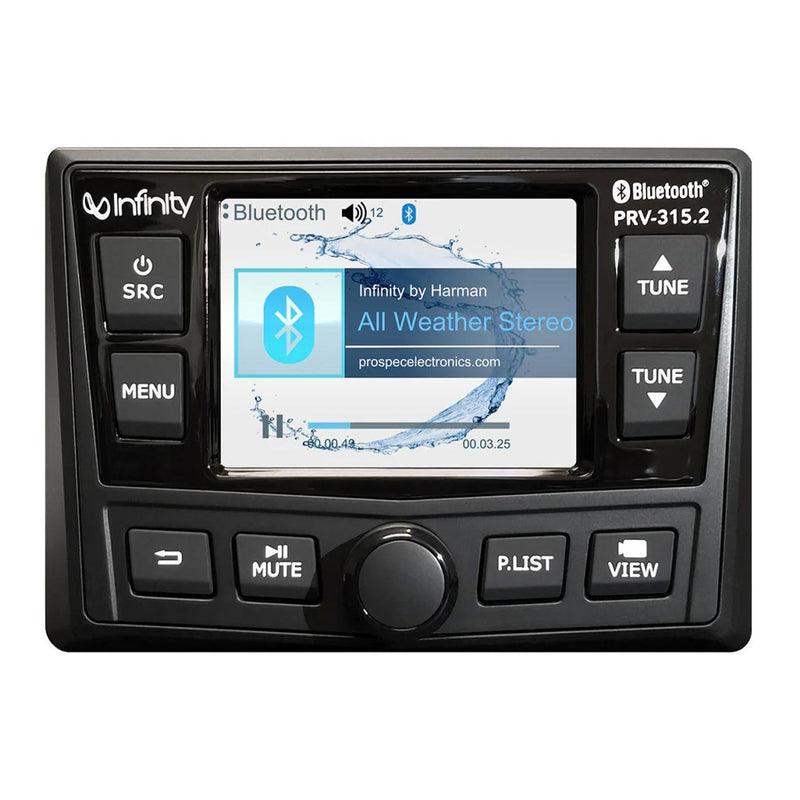 Infinity INFPRV3152 Marine Digital Media Receiver with Bluetooth