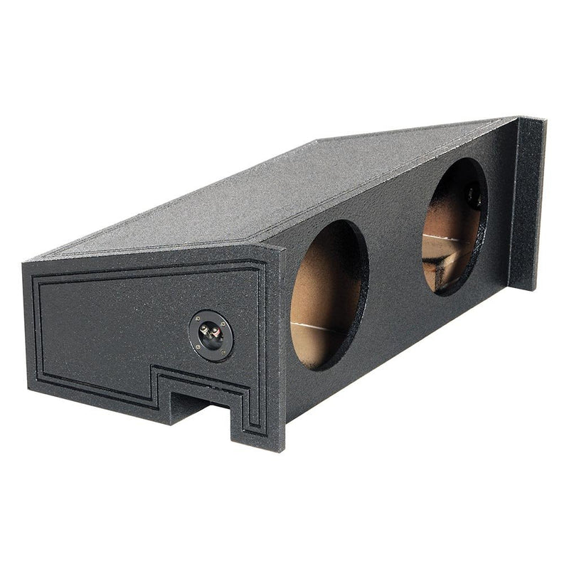 QPower Jeep Dual 10" Sealed Sub Box QBJEEP10DF