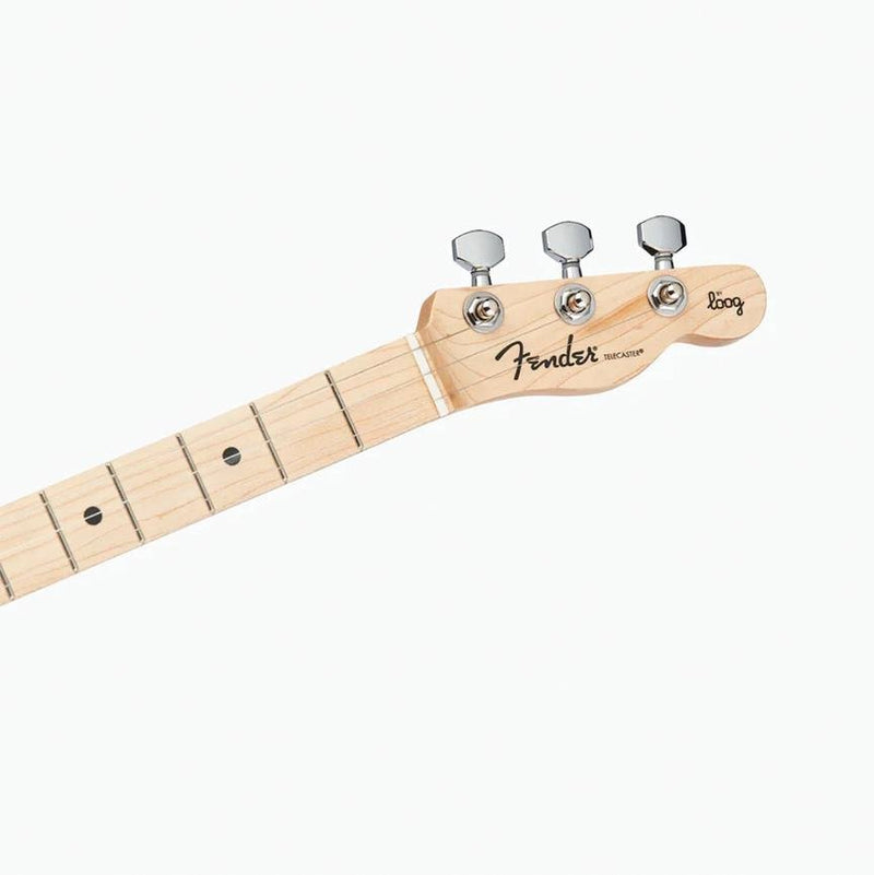 Loog Fender X Loog 3-String Telecaster Kids Guitar - Candy Apple Red - LGPROEFTR