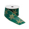 Melrose Holiday Snowflake Ribbon (Set of 2)