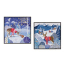 Melrose Framed Forest Friends Print (Set of 2)