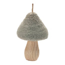 Melrose Felt Fabric Mushroom Ornament (Set of 12)