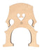 Aubert Luxe French Double‑Bass Bridge #21 3/4 147 mm Medium‑Heart