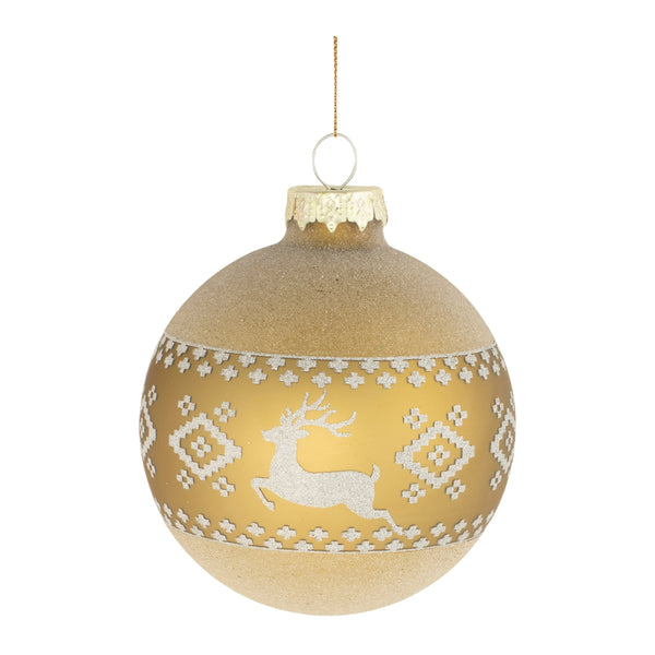 Melrose Festive Ball Ornament (Set of 12)