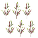 Melrose Burgandy Berry Foliage Spray (Set of 6)