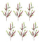 Melrose Burgandy Berry Foliage Spray (Set of 6)