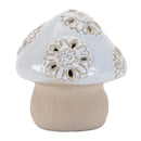 Melrose Porcelain Mushroom Decor (Set of 6)