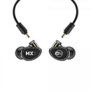 MEE Audio MX4 PRO Smoke Quad‑Driver IEM Hybrid Earphones - EP‑MX4PRO‑BK