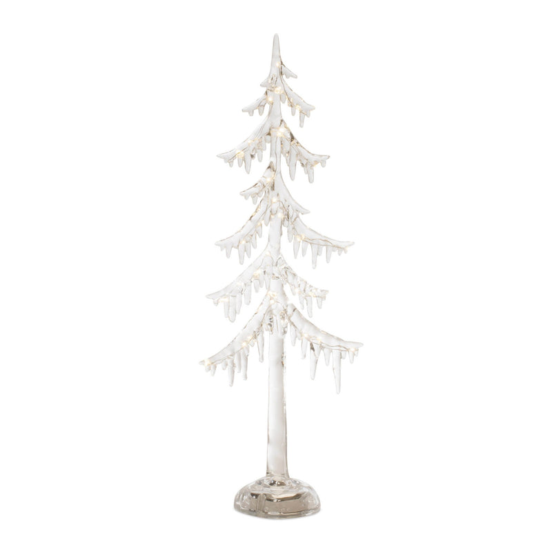 Melrose LED Acrylic Dripping Pine Tree (Set of 2)