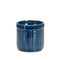 Melrose Blue Etched Terra Cotta Pot Planter Set of 3 Planter