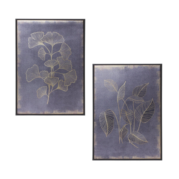 Melrose Framed Foliage Print Wall Decor