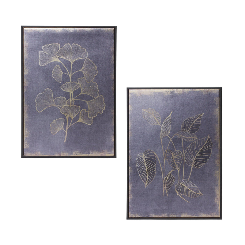 Melrose Framed Foliage Print Wall Decor