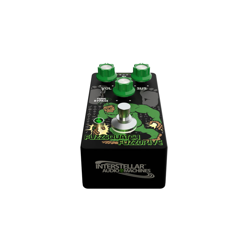 Interstellar Audio Machine IAMFFV1.0 Fuzzsquatch Fuzzdrive Fx Guitar Pedal