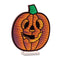 Melrose Jack-O-Lantern Ekkolight 14.5"H