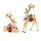 Melrose Holiday Reindeer Figurine (Set of 2)
