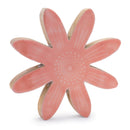 Melrose Mango Wood Flower Decor (Set of 2)