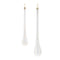 Melrose Iridescent Glass Drop Ornament (Set of 6)