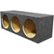 QPower Triple 12" Sealed Sub Box HD12 3HOLE