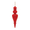 Melrose Red Wood Finial Drop Ornament (Set of 6)