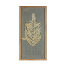 Melrose Dried Fern Frame Wall Decor, Modern, Rustic, Wood
