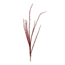 Melrose Red Tinsel Branch (Set of 6)