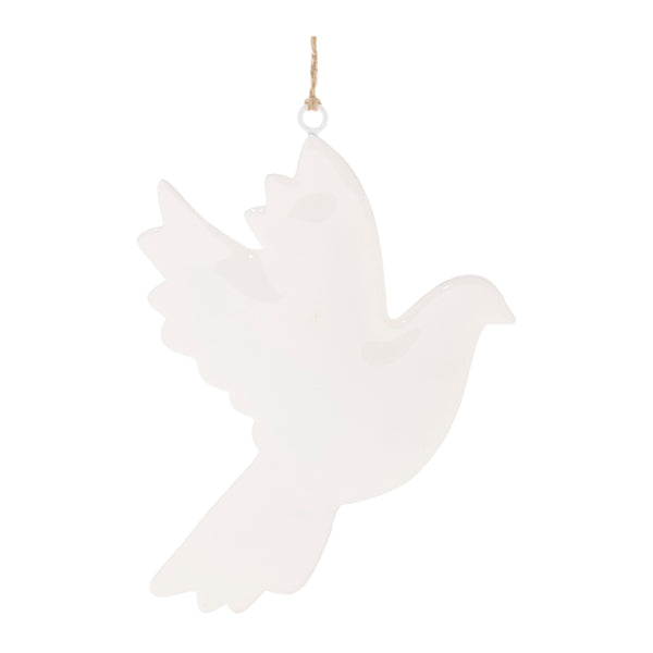 Melrose Metal Dove Bird Ornament (Set of 6)
