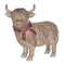 Melrose Highland Cow Winter Figurine (Set of 2)