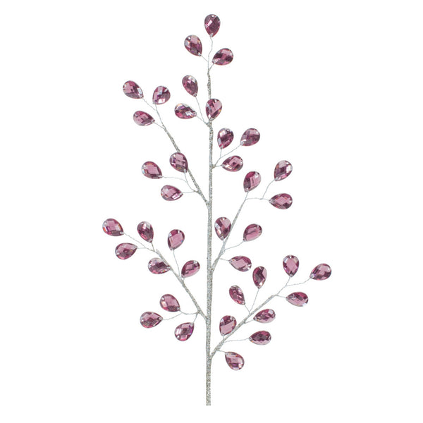 Melrose Purple Jewel Spray (Set of 2)