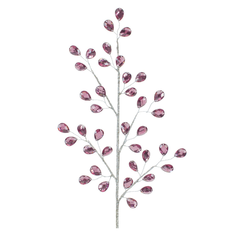 Melrose Purple Jewel Spray (Set of 2)