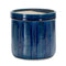 Melrose Blue Etched Terra Cotta Pot Planter Set of 3 Planter