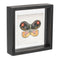 Melrose Framed Butterfly Block Wall Decor, Modern, Wood