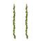 Melrose Fabric Mistletoe String Garland (Set of 2)