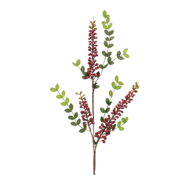 Melrose Burgandy Berry Foliage Spray (Set of 6)