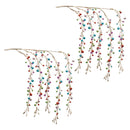 Melrose Hanging Bead Spray (Set of 2)