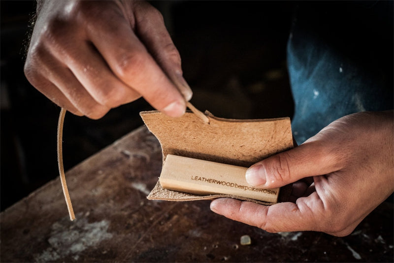 Leatherwood Bespoke 50% Blend Violin Rosin – Balanced Supple and Crisp Sound