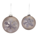 Melrose Snowflake Ball Ornament (Set of 6)