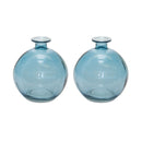 Melrose Glass Bubble Vase (Set of 2)
