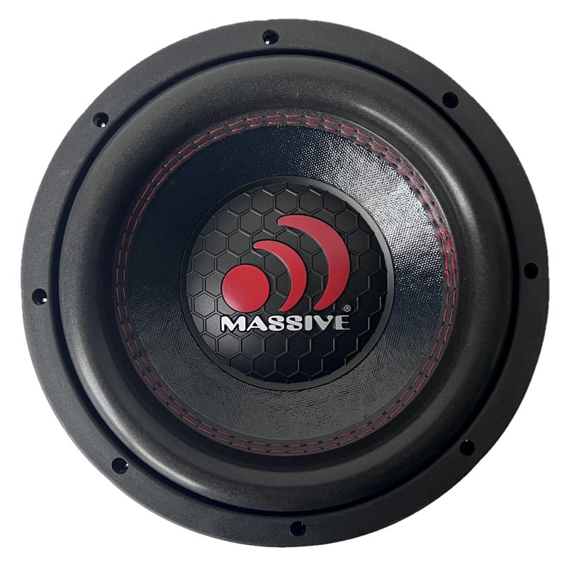 Massive Audio GTX104H 10" 800 Watt RMS Dual 4-Ohm Subwoofer