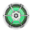 DS18 NXL8MWH 8" Marine Speakers with RGB LED Lights - White (Pair)